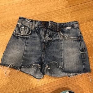 Zara jean shorts!